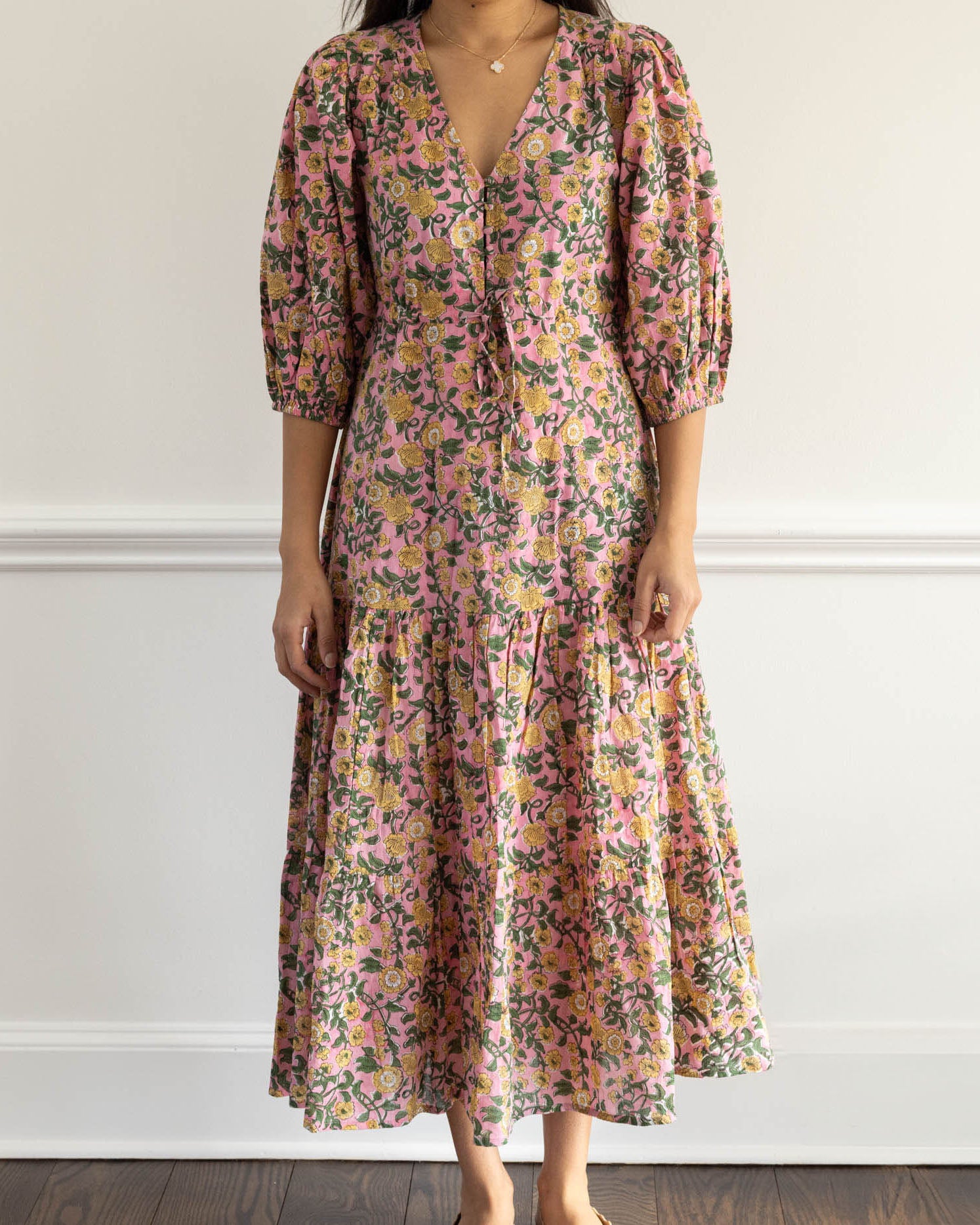 Kaia Maxi Dress - Peony