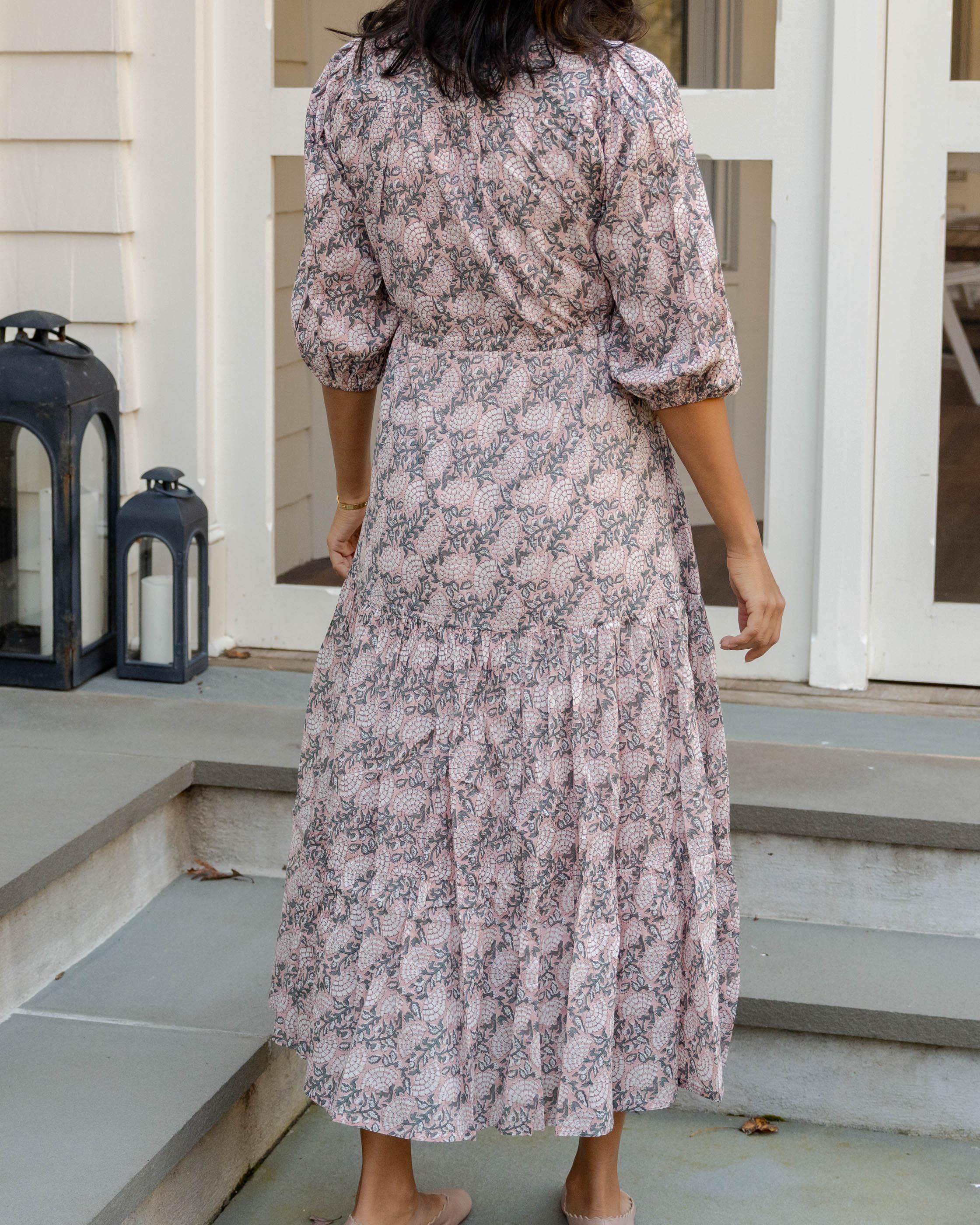 Kaia Maxi Dress - Peach